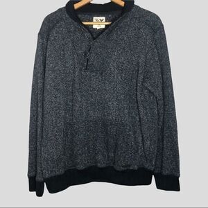 CEDAR WOOD State Pullover, Blue/cream size XL